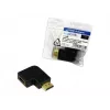 Adapter przejściówki HDMI LOGILINK AH0008 — HDMI na HDMI, czarny, pozłacane styki