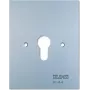 Metalowa płytka osłonowa 125x100mm bez symboli 6.28 WUG (6.28WUG)