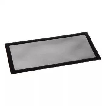 Filtr przeciwkurzowy DEMCiflex 0305 — 120×250 mm, czarno-szary