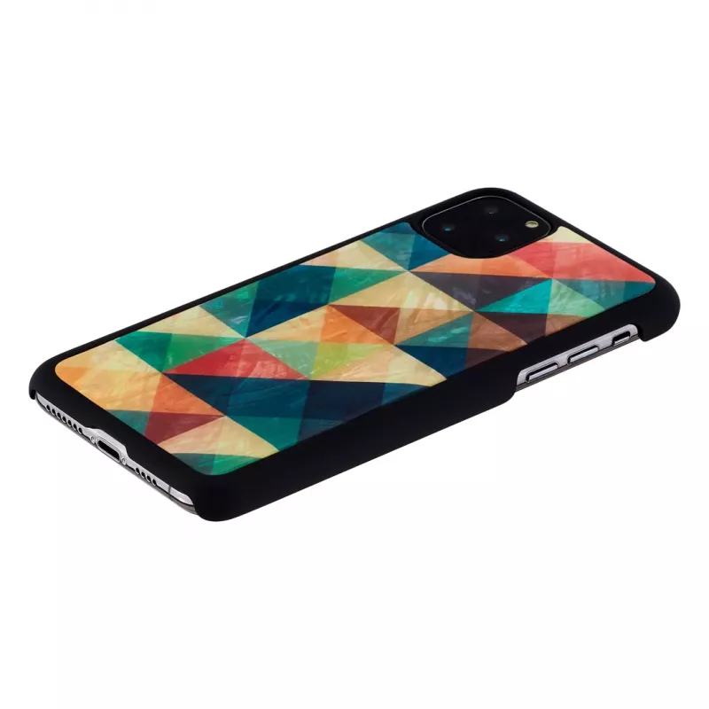 Etui na smartfona iKins dla iPhone 11 Pro Max — Mosaic Czarny etui ochronne