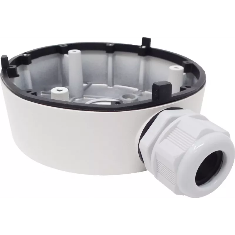 Puszka przyłączeniowa Hikvision DS-1280ZJ-TR13 Zewnętrzna Czarny Srebrny 1kg