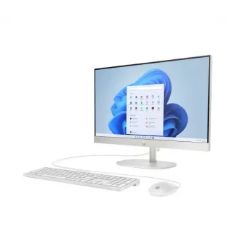 HP All-in-One 24-cr0242ng 23,8 FHD Touch, Core i3-N300, 8GB RAM, 256GB SSD, DOS, biały