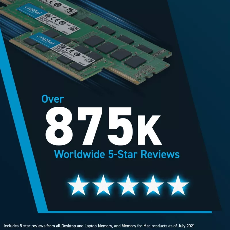 Crucial CT32G56C46S5 SO-DIMM, 1x 32 GB, DDR5, 5600 Mhz, CL46, 1.1v