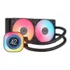 Chłodzenie powietrzne Corsair iCUE LINK TITAN 240 RX LCD 12 cm czarny 300–2100 RPM