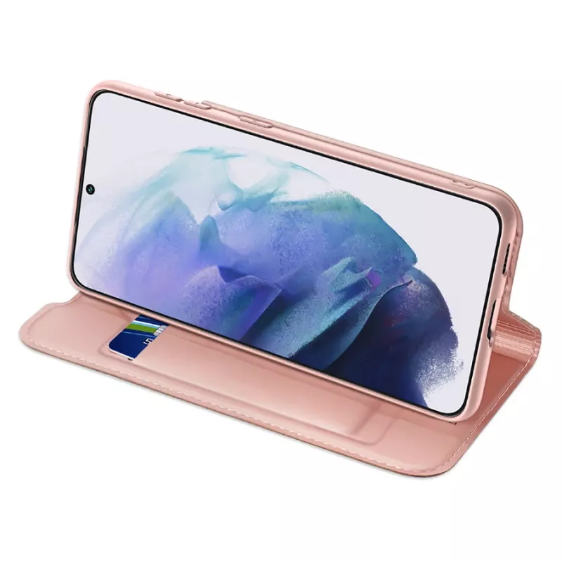 Etui Dux Ducis Skin Pro z klapką do Samsung Galaxy S22+ (S22 Plus) różowe