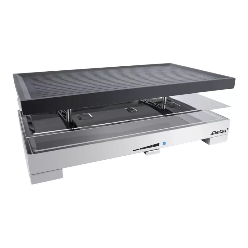 Steba RC 68 - Raclettegrill - 1.2 kW - Czarny/Stalowa