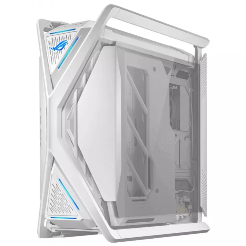 ASUS ROG GR701 Hyperion Biały, PC, Biały, ATX, EATX, micro ATX, Mini-ITX, Aluminium, Multi, Przód