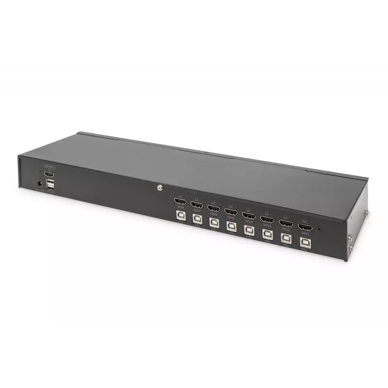Digitus 8-portowy przełącznik HDMI KVM USB 4K Ultra HD