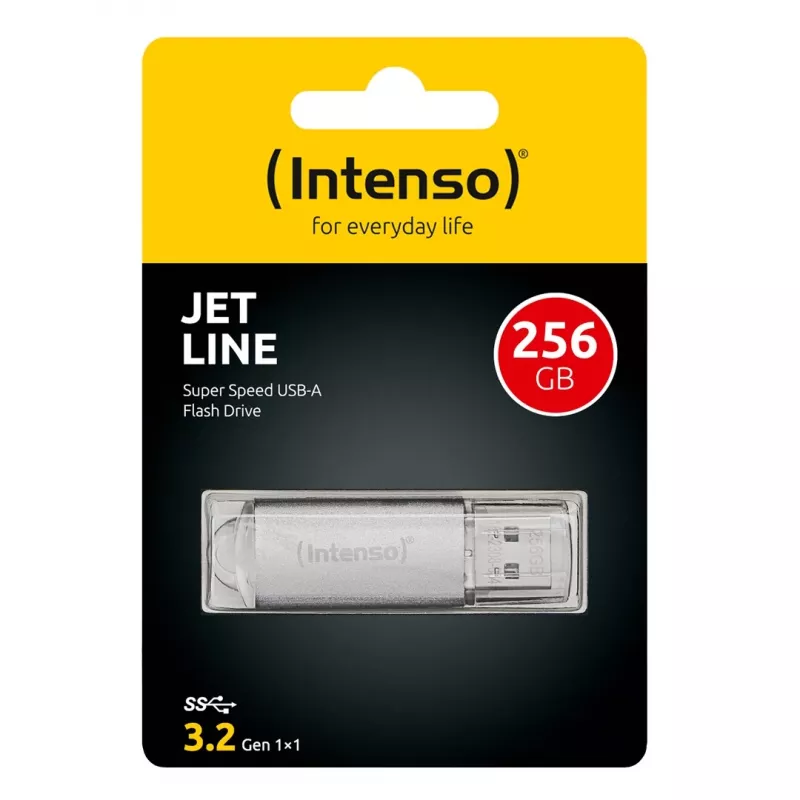 Intenso MEMORY DRIVE FLASH USB3.2/256GB 3541492 USB flash drive USB Type-A 3.2 Gen 1 (3.1 Gen 1) srebrny