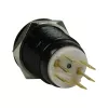 Computer case part Lamptron LAMP-SW1912L-H — stalowy czarny, średnica 2.2 cm, pojedyncza sztuka