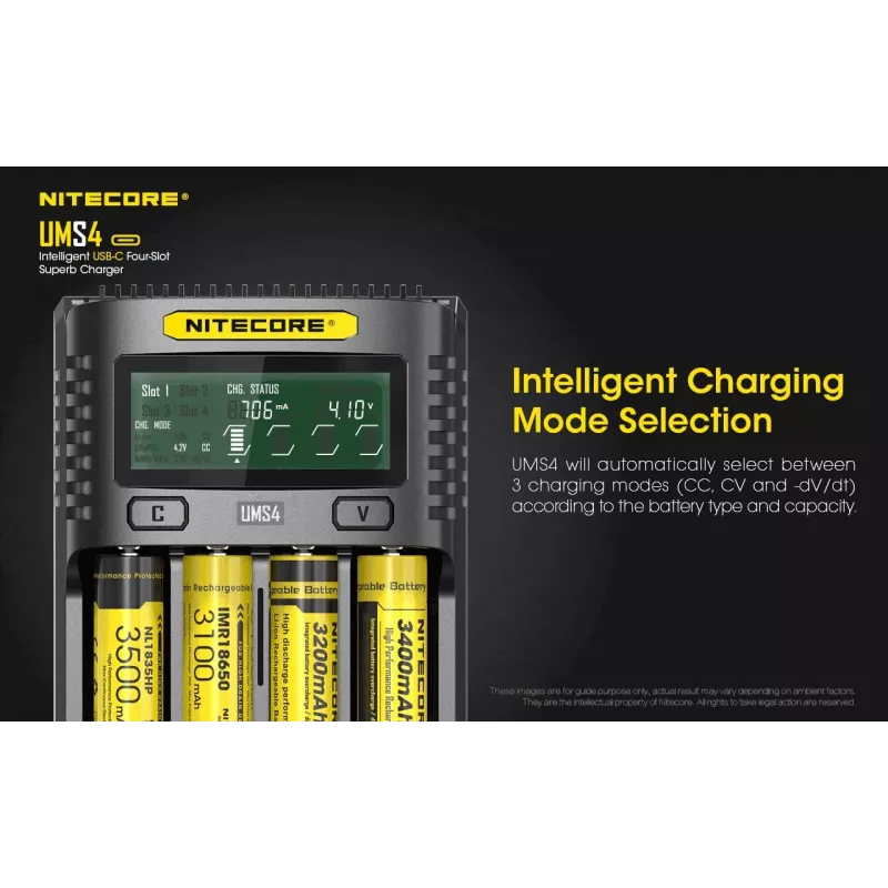 Ładowarka Nitecore UMS4
