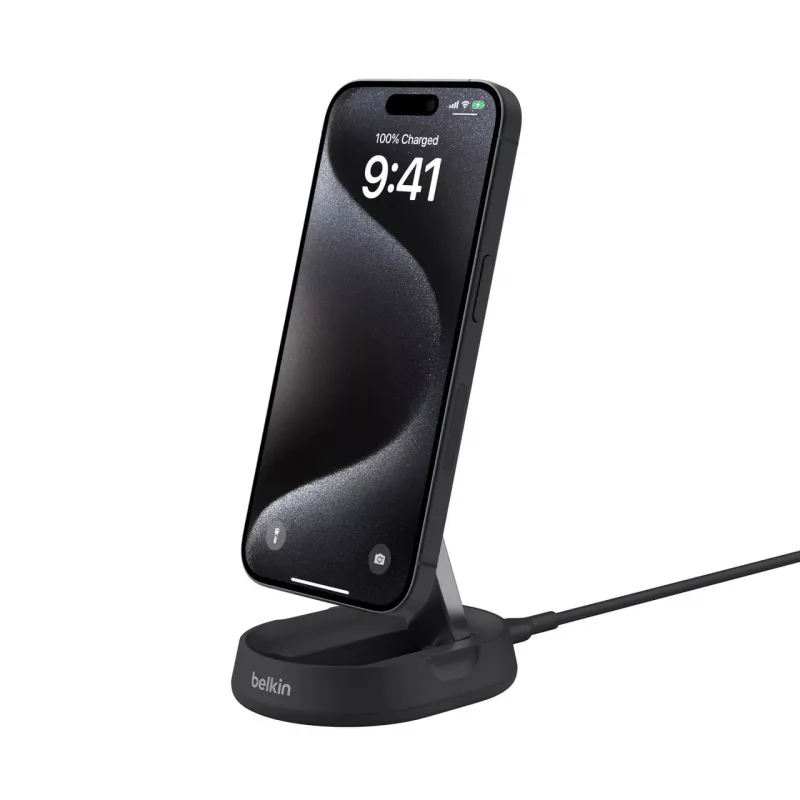 Bezprzewodowa ładowarka Belkin BoostCharge Pro WIA008btBK Szybkie ładowanie Wewnętrzna Smartfon Czarna