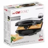 Opiekacz do kanapek Clatronic ST 3778 750 W Czarny, stal nierdzewna