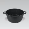 Maestro MR-4616C Garnek z pokrywką 16 cm 1 l Czarny