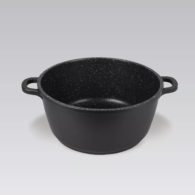 Maestro MR-4616C Garnek z pokrywką 16 cm 1 l Czarny