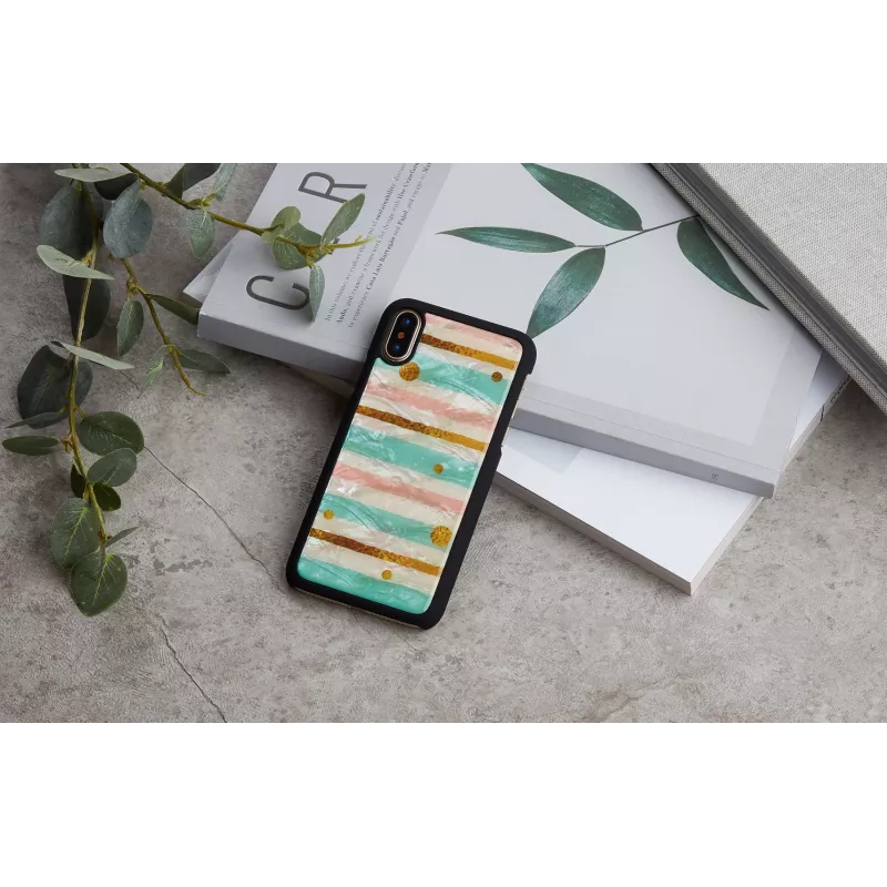 Etui na smartfona iKins do iPhone XS / iPhone XS Max — pop mint Czarny