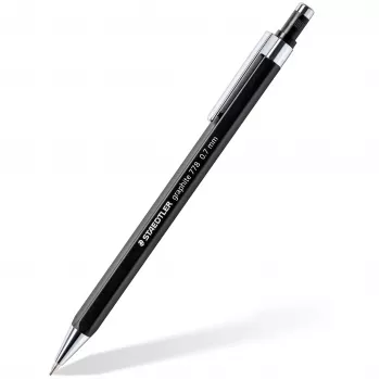 Ołówek automatyczny Staedtler 778 07-9, sześciokątny korpus, czarny, grafit 0,7 mm