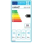 Okap do zabudowy CATA GCX 53 SD — szerokość 530 mm, 750 m³/h, metalowe filtry przeciwtłuszczowe, sterowanie dotykowe, szary