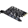 Renkforce RF-6613196 3+2 Port USB 3.2 Gen 2 Controllerkarte USB-C® (USB 3.2 Gen 2) (RF-6613196)