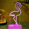 Lampa stołowa/dekoracyjna LED MANTA SNL119RGB RGB Lampa 3D w kształcie zwierzęcia do dekoracji wnętrz