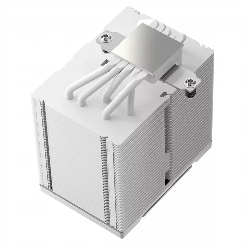 Chłodzenie procesora DeepCool AK500 G2 WH, wentylator 120 mm, maks. ciśnienie powietrza 3,33 mmH2O, 117×129×159 mm, biały