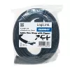 LOGILINK KAB0047 LOGILINK Elastyczny organizer kabli z zamkiem, czarny 2m