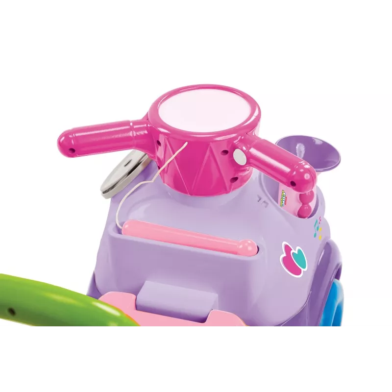 Ride On Fisher Price Musical Parade fioletowy