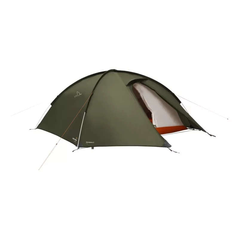 Namiot kopułowy/igloo Easy Camp Rondane 3 — 3-osobowy, tropik poliestrowy, stelaż aluminiowy, ciemnozielony
