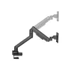 LogiLink BP0168 ramię do monitora ze sprężyną gazową, 17-49 cali, do 20 kg, czarny