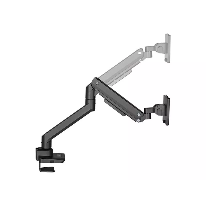 LogiLink BP0168 ramię do monitora ze sprężyną gazową, 17-49 cali, do 20 kg, czarny