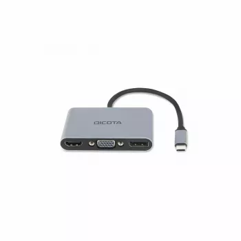 Stacja dokująca DICOTA D32064 do urządzeń mobilnych Tablet/Smartfon/Laptop Srebrny