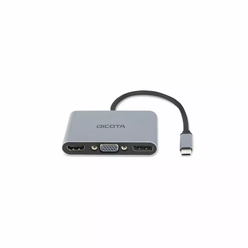 Stacja dokująca DICOTA D32064 do urządzeń mobilnych Tablet/Smartfon/Laptop Srebrny