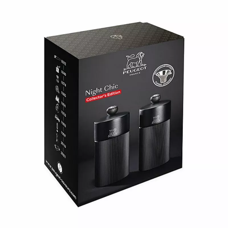 Peugeot Line Night Chic LINE PM&SM Czarny Matowy 12 cm
