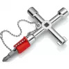 Klucz do szaf sterowniczych/zamykających Knipex 00 11 03
