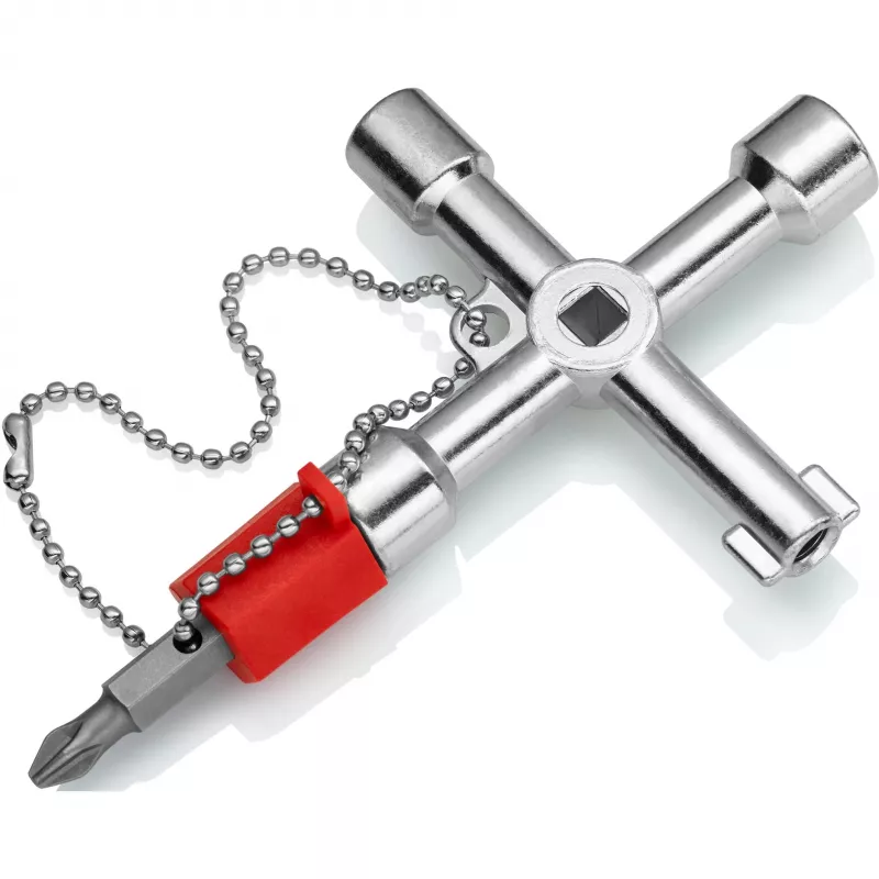 Klucz do szaf sterowniczych/zamykających Knipex 00 11 03