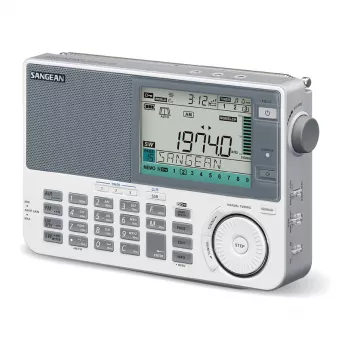 Przenośne radio Sangean ATS-909 X2 — białe — cyfrowe strojenie AM FM SW