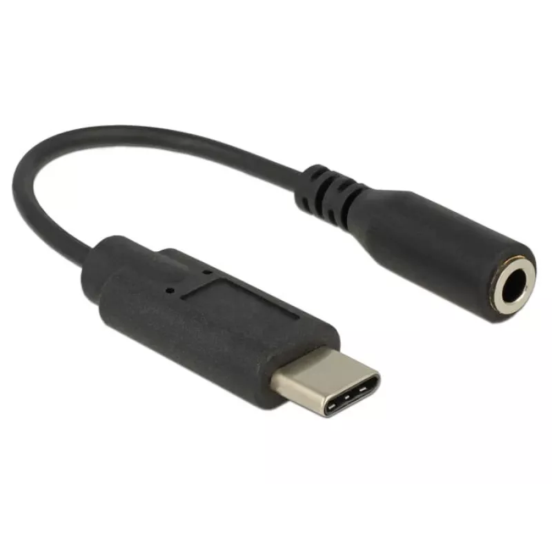 Adapter audio Delock - 24-pin USB-C (M) na mini-jack stereo 3,5 mm (W)