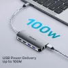 Hub USB-C Unitek D1122A01 z 2x HDMI 4K i 100W Power Delivery