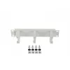 Organizer kabli 10 cali z 3 metalowymi uchwytami TYP B szary
