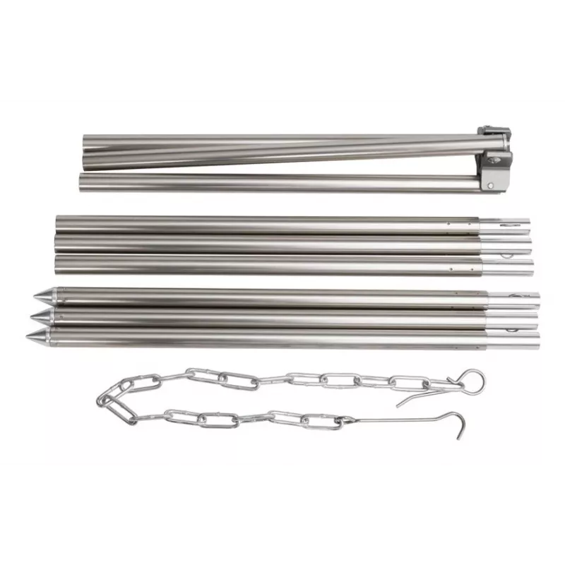 Easy Camp Campfire Aluminium Tripod – statyw aluminiowy, 0,99 kg, srebrny