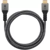 Plus High-Speed-HDMI-Kabel mit Ethernet, 4K @ 60Hz grau, 0,5 Meter
