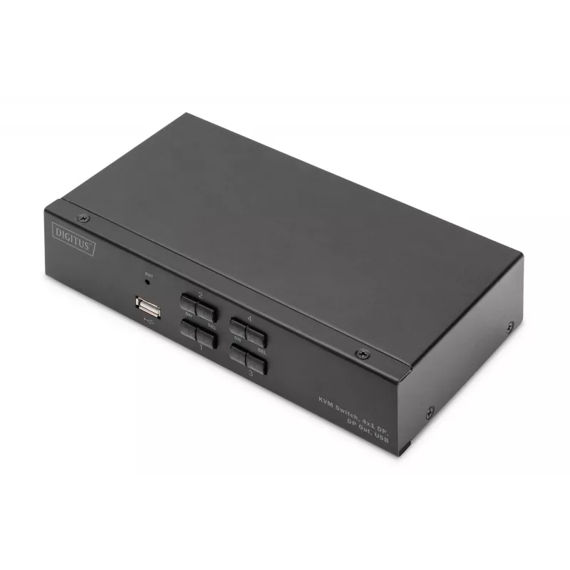 KVM Switch Digitus DS-12891 4x1 DP USB 4K Ultra HD