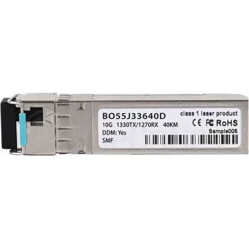 niebieskiOptics BO55J33640D-BO światłowodowy moduł nadawczo-odbiorczy sieciowy 10000 Mbit/s SFP+ (BO55J33640D-BO)