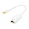 Adapter kabla wideo LOGILINK Mini DisplayPort na HDMI Typ A CV0036A, 0,1 m, szary