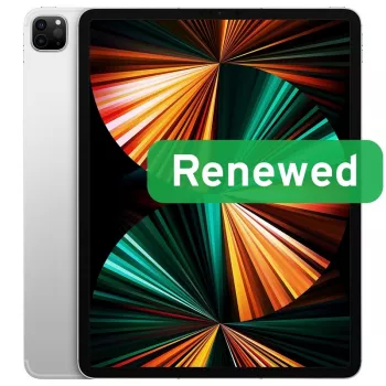 APPLE RENEWED | CPO | iPad Pro (2021) 6th | 12,9 cala | M1 | 8 GB | 128 GB | Srebrny | iPad OS | 12 miesięcy gwarancji