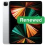 APPLE RENEWED | CPO | iPad Pro (2021) 6th | 12,9 cala | M1 | 8 GB | 128 GB | Srebrny | iPad OS | 12 miesięcy gwarancji