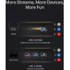 Router stołowy MERCUSYS MR85X AX3000 Dwuzakresowe Wi-Fi 6, 3000 Mbps, 4 anteny, 3 porty Gigabit LAN, czarny
