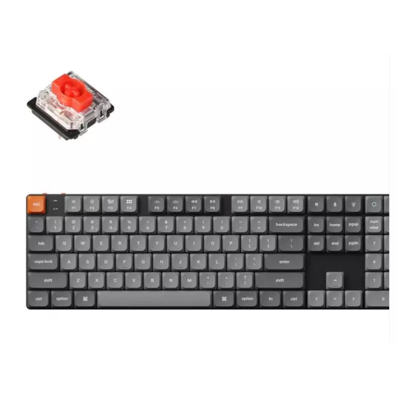 Bezprzewodowa klawiatura mechaniczna Keychron K5 MAX Czarny Low Profile