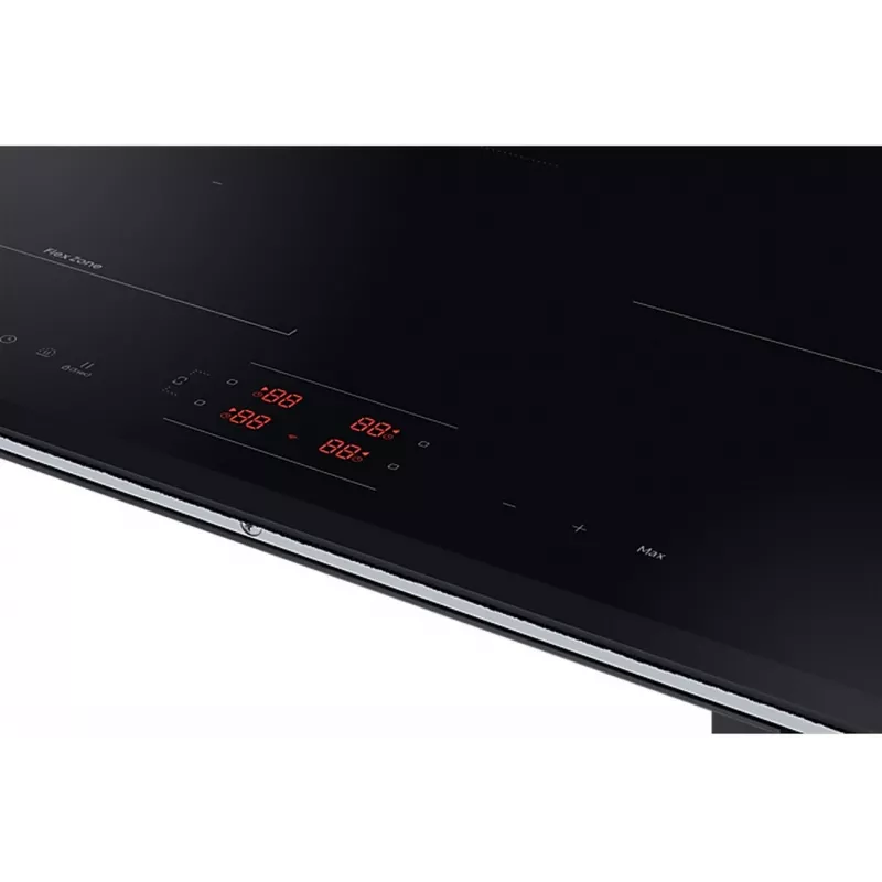 Płyta do zabudowy Samsung NZ64B5045GK/U2, indukcyjna, 4 strefy gotowania, Flex Zone, SmartThings Cooking, automatyczna łączność, 60 cm, czarna