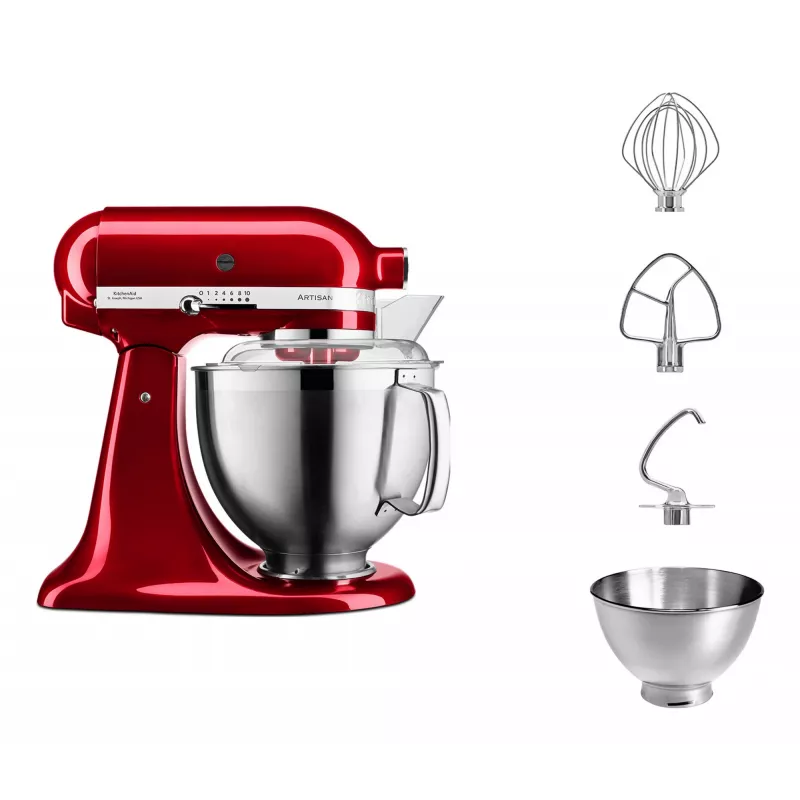 Robot kuchenny KitchenAid ARTISAN 5KSM185PS 300W 4,8L Czerwony